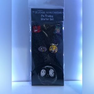The Nightmare Before Christmas Enamel Pins & Lanyard